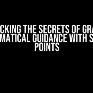 Unlocking the Secrets of Graphs: Mathematical Guidance with Scaling Points